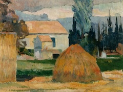 Landscape near Arles by Paul Gauguin